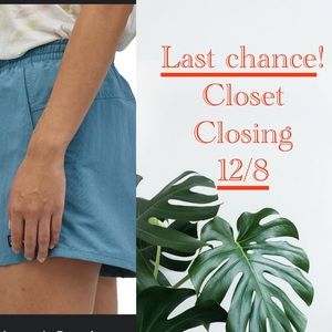 Patagonia Baggies size L EUC Pigeon Blue